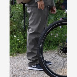 Regnbukser Mirage Rainfall Trouser Soft Touch - str. S - earl grey