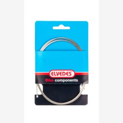 Indergearkabel Elvedes 2250mm galvaniseret �1,1mm N-nippel og T-nippel - S�lv