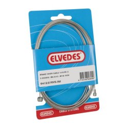 Indvendigt bremsekabel Elvedes 3000mm rustfrit stl 1,5mm Weinmann og koblingsnippel