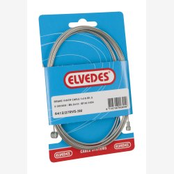 Indvendigt bremsekabel Elvedes 3000mm rustfrit stl 1,5mm Weinmann og koblingsnippel