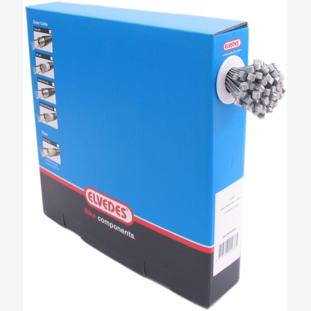 Inner Bremse cable Elvedes 2250mm stainless steel �1.5mm Weinmann barrel nipple (100 pieces in box)