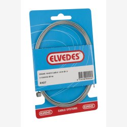 Inner Bremse cable Elvedes 2250mm galvanised 1,5mm T-nipple (blister)