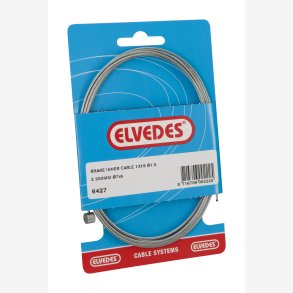 Inner Bremse cable Elvedes 2250mm galvanised �1,5mm T-nipple (blister)