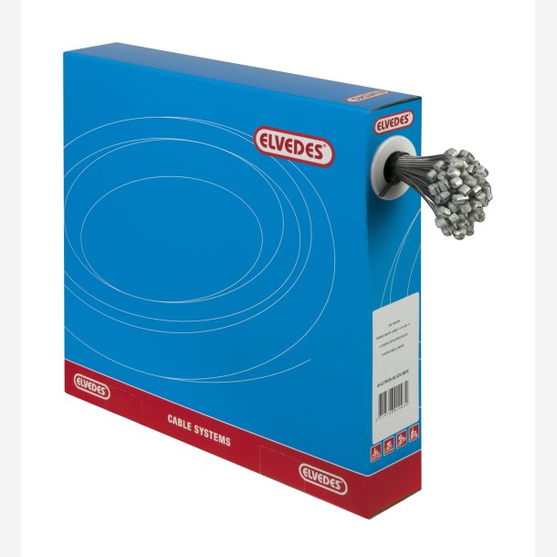 Inner Bremse cable Elvedes 2250mm stainless steel - Slick �1,5mm T-nipple (100 pieces)