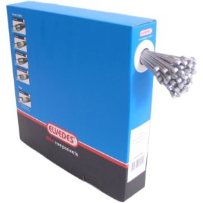 Indvendigt bremsekabel Elvedes 2000mm rustfrit stl 1,5mm T-nippel (100 stk.)