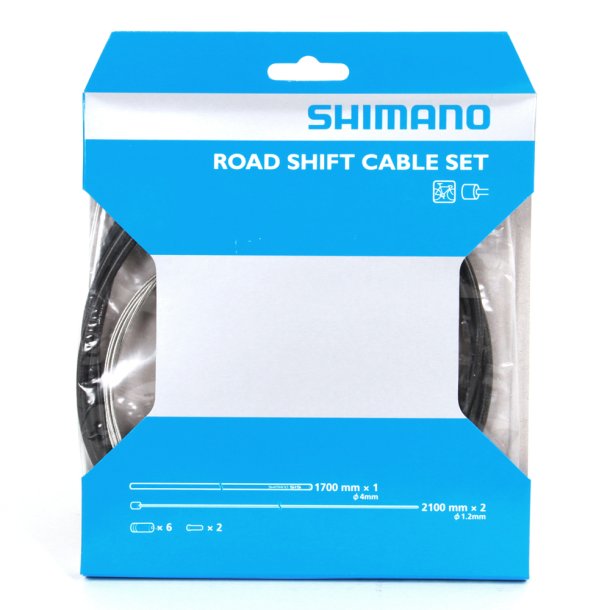 Shift cable set Shimano SIS40 Race- black