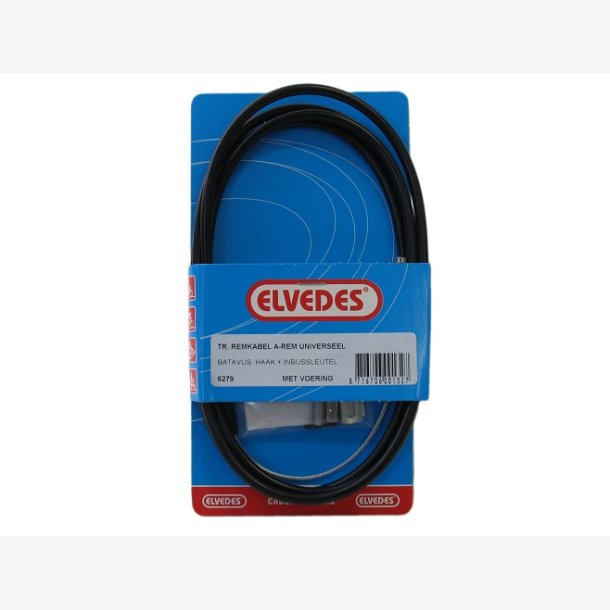 Drum Bremse cable (rear) Elvedes with hook (universal)