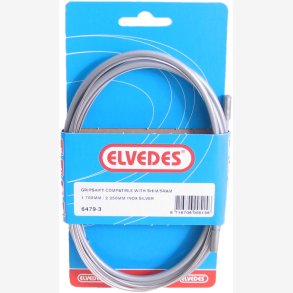 Shift cable set 3-speed Elvedes Nexus 1700 / 2250 mm stainless steel - silver