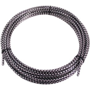 Bremsekabel Elvedes med teflonbel�gning �5,0mm / 10 meter - sort/krom (rulle)