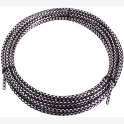 Bremsekabel Elvedes med teflonbel�gning �5,0mm / 10 meter - sort/krom (rulle)