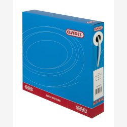 Bremse outer cable Elvedes with teflon lining 5,0mm/30 meters - white (30 meters in box)
