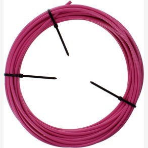 Bremse outer cable Elvedes with teflon lining �5,0mm - pink (30 meters in box)