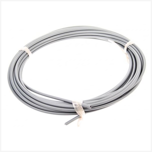 Bremsekabel Elvedes med teflonforing �5,0mm / 10 meter - gr� (rulle)