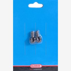 Adjuster barrel Elvedes 4.3 mm - aluminium (2 pieces)