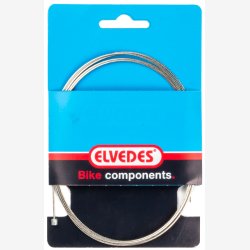 Inner shift cable Elvedes 5000mm inox 1,1mm Shimano / Sram N-nippel (blister)