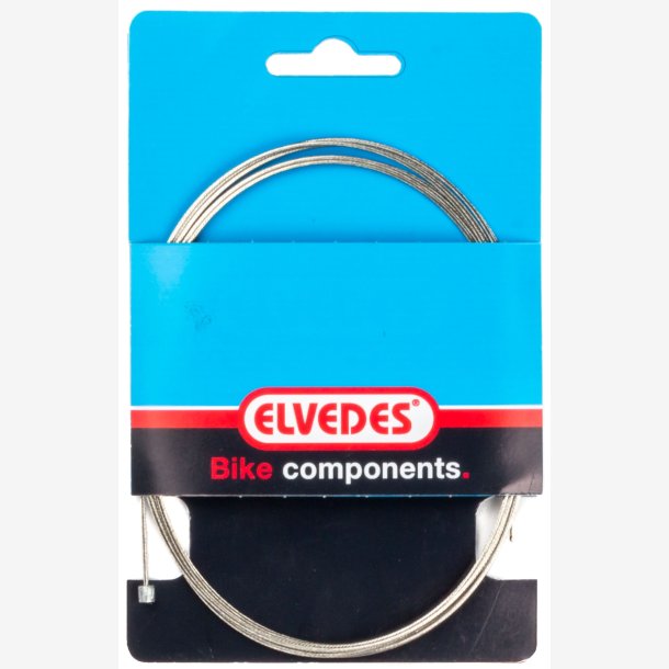 Inner shift cable Elvedes 5000mm inox 1,1mm Shimano / Sram N-nippel (blister)