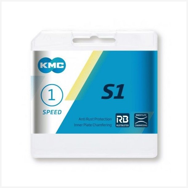 Kde 1/2 x 1/8" KMC Z410 / S1 RB - rustfrit stl