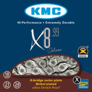 Kde 8 speed KMC X8.99 - silver