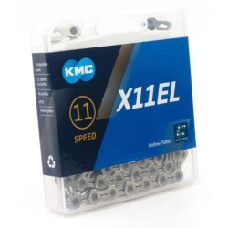 K�de 11 speed KMC X11EL 1/2" x 11/128" - s�lv