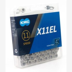 K�de 11 speed KMC X11EL 1/2" x 11/128" - s�lv
