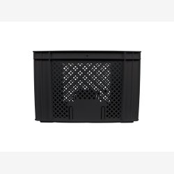 Cykelkasse 30 liters - sort, plast