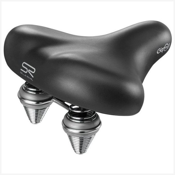 Cykelsadel Selle Royal Gipsy unisex - sort