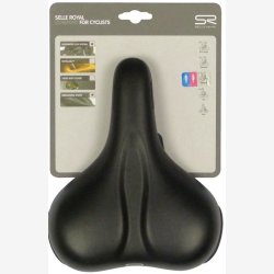 Cykelsadel Selle Royal Rio Plus City unisex - sort