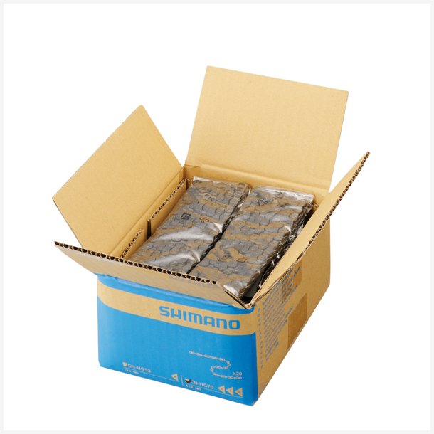 Kde 6/7/8 speed Shimano HG71 with Kde pin - 116 links (workshop packaging of 20 pieces)