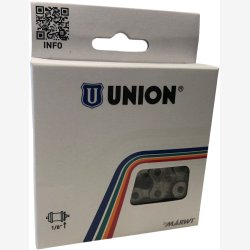 Kde Marwi 1/2 x 1/8" for hub gear / single speed 112 links - black