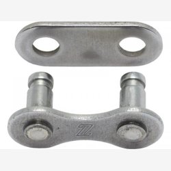 Kdesamler KMC single speed Snap-On 1/2x1/8" Wide EPT - silver (2 pieces)