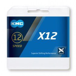 Kde 12 Speed ??KMC X12 126 Venstre - Slv