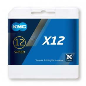 Kde 12 Speed ??KMC X12 126 Venstre - Slv