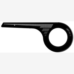 Kde guard 24/26/28" Axa GSR Junior for 38-40 teeth chianrings - black