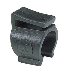 Fastg�relsesklips til frakkesk�ner Hesling 16mm - sort