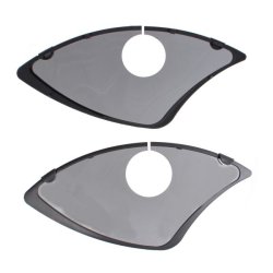 Frakkesknere 28-5 Hesling Elegance med lsehul og sort kant