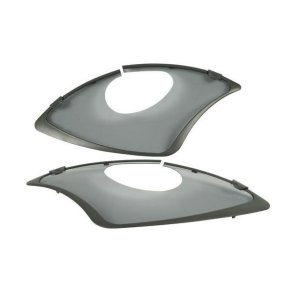 Frakkesknere 28-6 Hesling Elegance med sort kant (med lsehul/bremsehul)