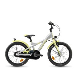 XXlite street 18" aluminium cykel 3-gear, fodbremse, slv/lime