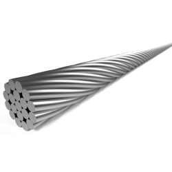 Elvedes bremsekabel indvendigt rustfrit st�l 3m nippel 7x6 (50 stk.)