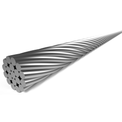 Indvendigt bremsekabel Elvedes 3000 mm 7 x 6mm 1 x 19 trde - rustfrit stl 1,5mm med T-nippel (ske 50 stk.)