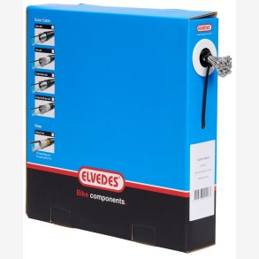 Indvendig skiftekabel Elvedes 3000 mm 1×19 trde - rustfrit stl 1,1mm med N-nippel 4×4mm (ske med 50 stk.)