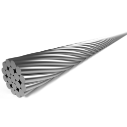 Elvedes indvendige skiftekabel i rustfrit stl 3m 2 nipler 4x4 og 4,5x4,5