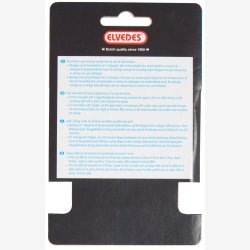 Indvendig bremsekabel Elvedes 4000 mm 1&times;19 trde - galvaniseret 1,5mm med V-nippel 5,5 &times; 10 og T-nippel 7 x 6