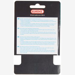 Indvendigt bremsekabel Elvedes 2250mm 77 trde - rustfrit stl 1,5mm med V-nippel 5,5  10 og T-nippel 7  6mm