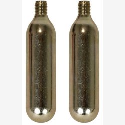 CO2 patron Dresco med gevind - 2 stk &aacute; 16 gram