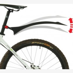 Bagskrm 26//27.5/29" Polisport Cross Country Evo - sort
