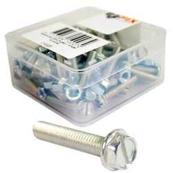 Skrmbolte + mtrikker M5*25 (50 stk.)