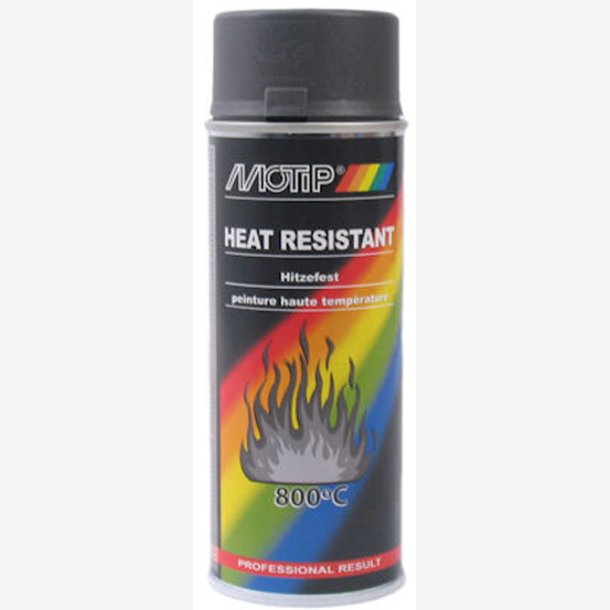 HEAT RESISTANT LACQUER  400ml  BLACK