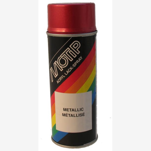 Acrylic paint Motip 400 ml - metallic red