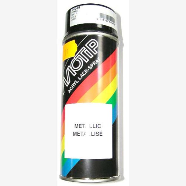 METALLIC LACQUER  400ml  BLACK