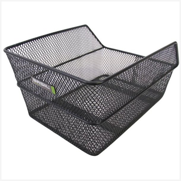 Cykelkurv til bagageb�rer cykelholder Basil Cento-S 36 x 26 x 18 cm - sort